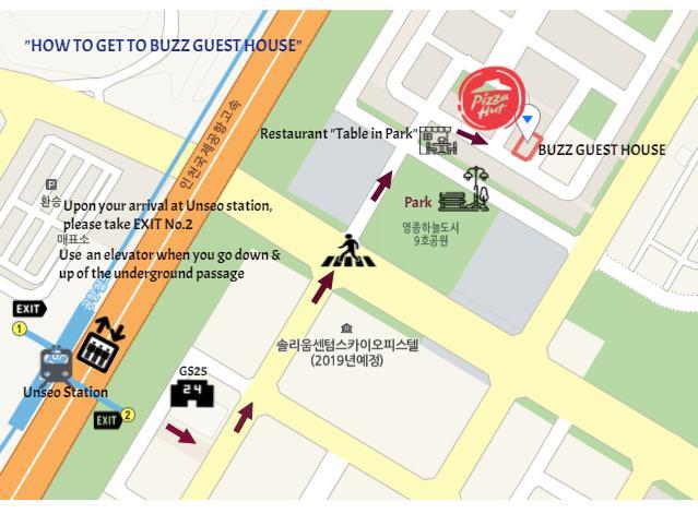 Buzz Guesthouse Incheon Exterior foto